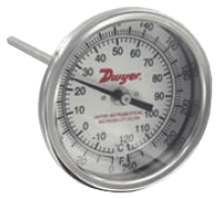 Dwyer Bimetal Thermometer, Series BT